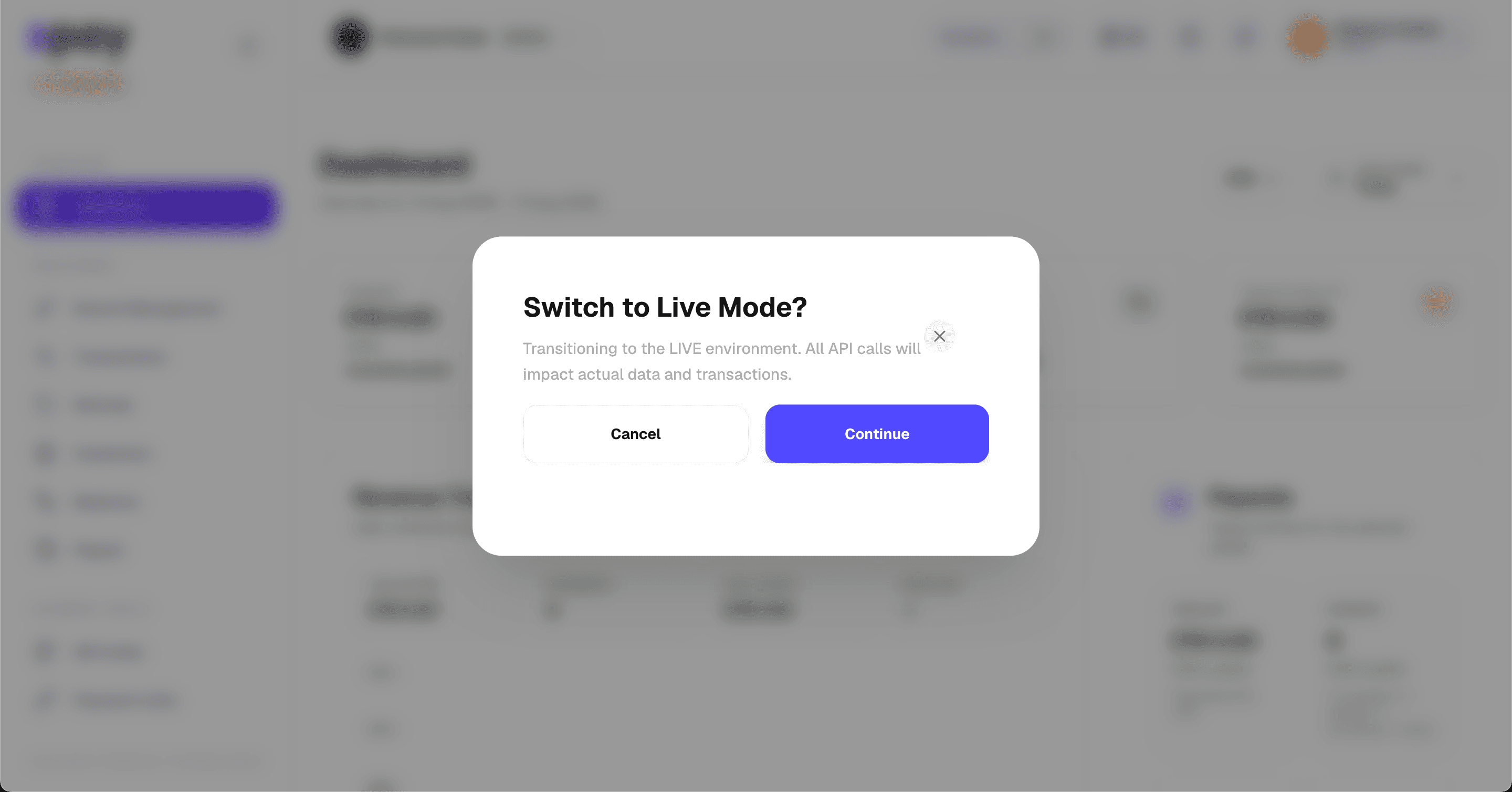 Live mode